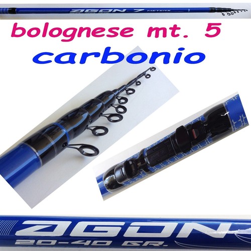 Canna pesca passata fiume - canna, da