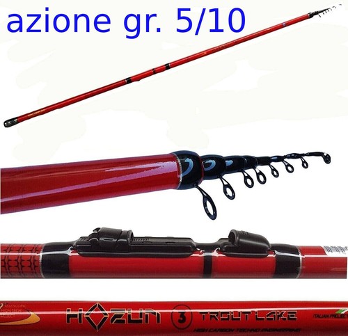 Canna pesca trota lago - trota,