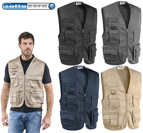 Gilet lavoro multitasche - gilet,