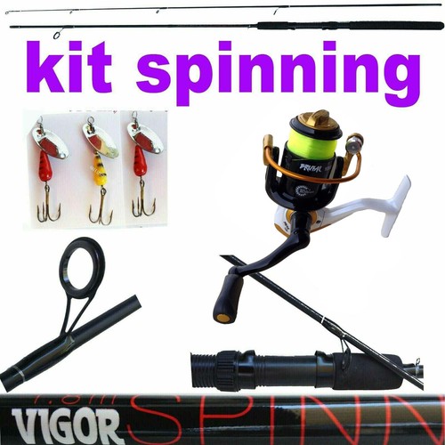 Canna pesca spinning 2 - canna,