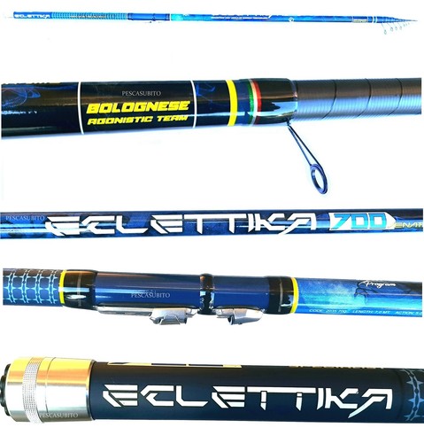 Canna eclettika 7mt pesca - canna,